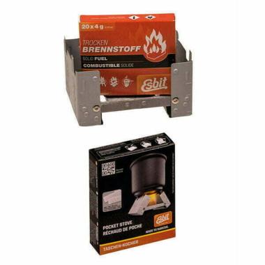 Fornellino con combustibile