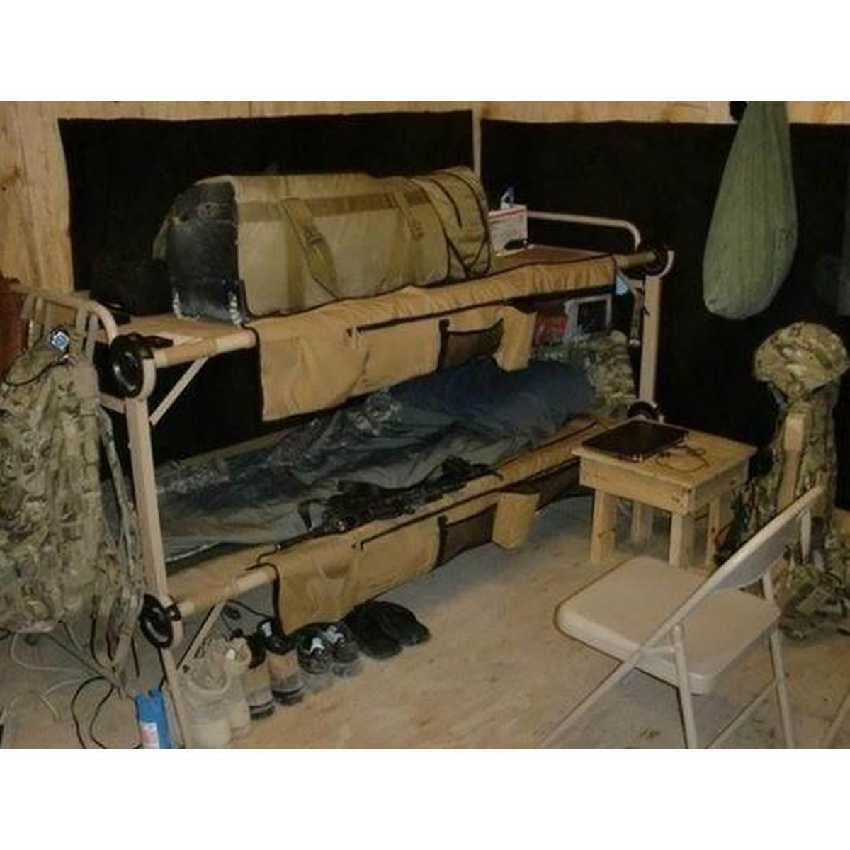 Arm-O-Bunk Verde con organizer