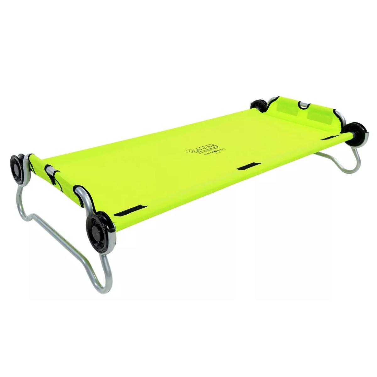 Kid-O-Bed letto singolo telaio rotondo senza organizer - Verde