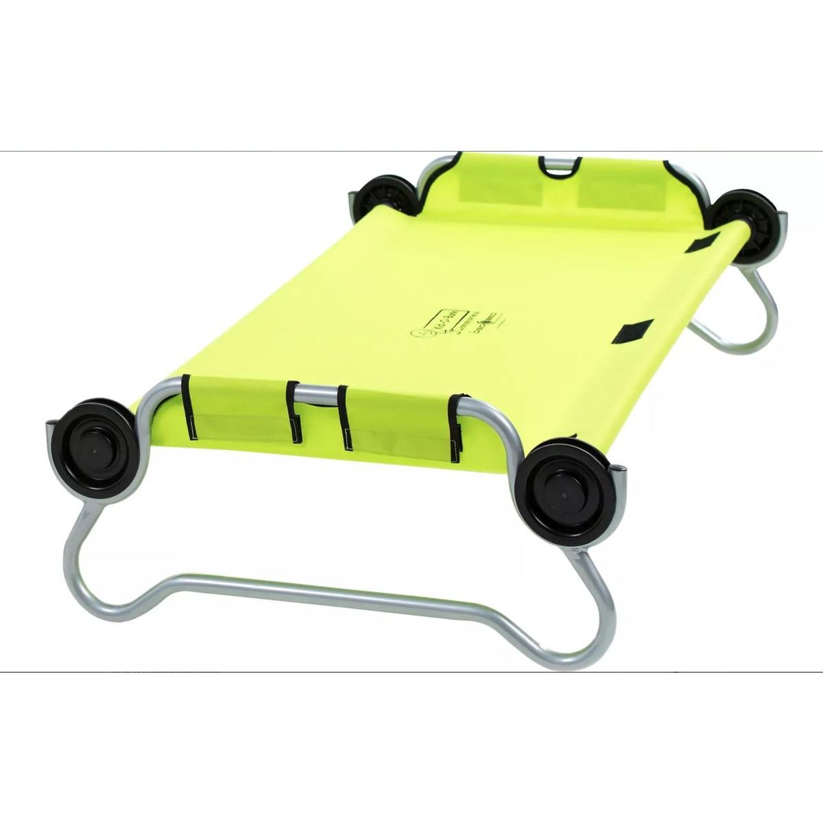 Kid-O-Bed letto singolo telaio rotondo senza organizer - Verde