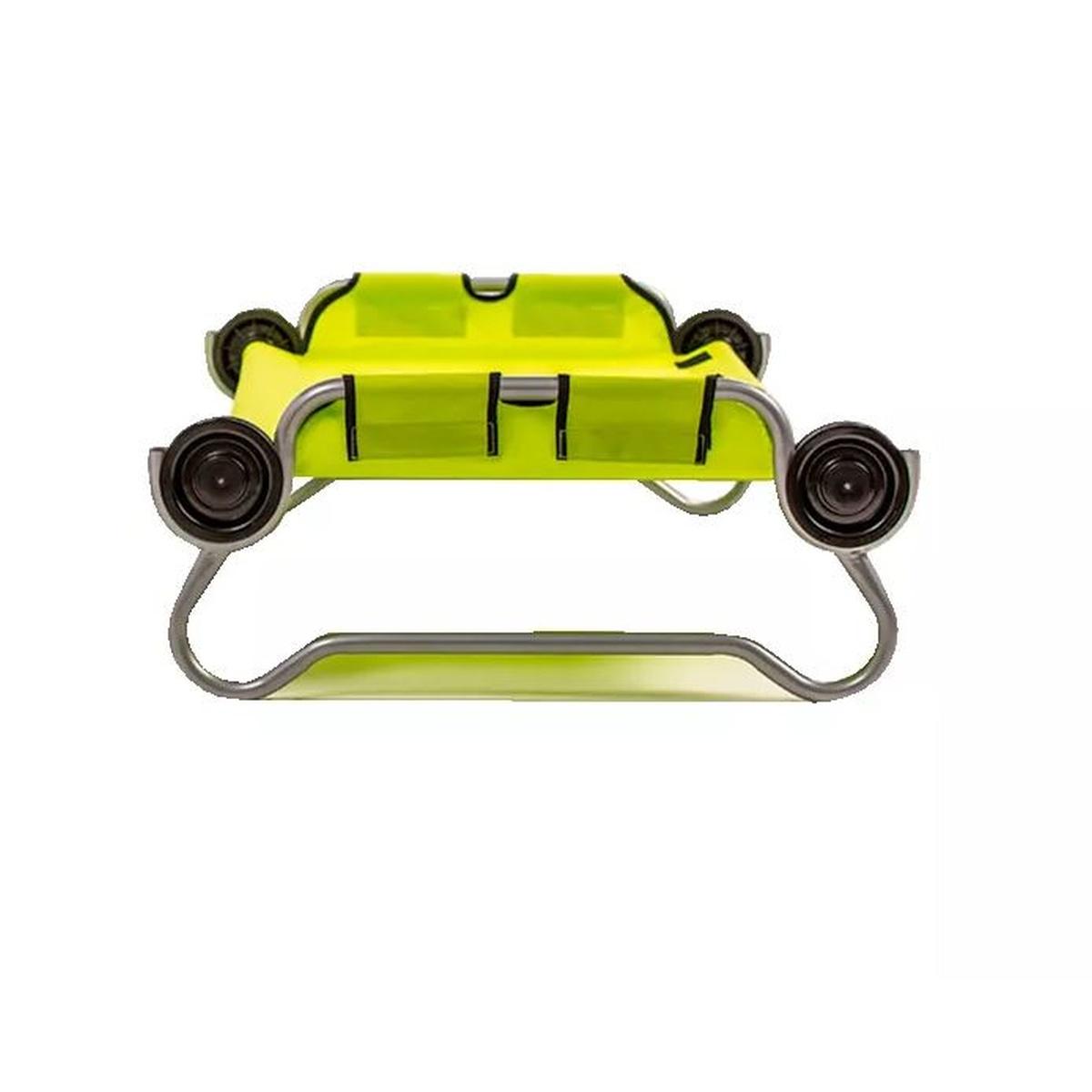Kid-O-Bed letto singolo telaio rotondo senza organizer - Verde
