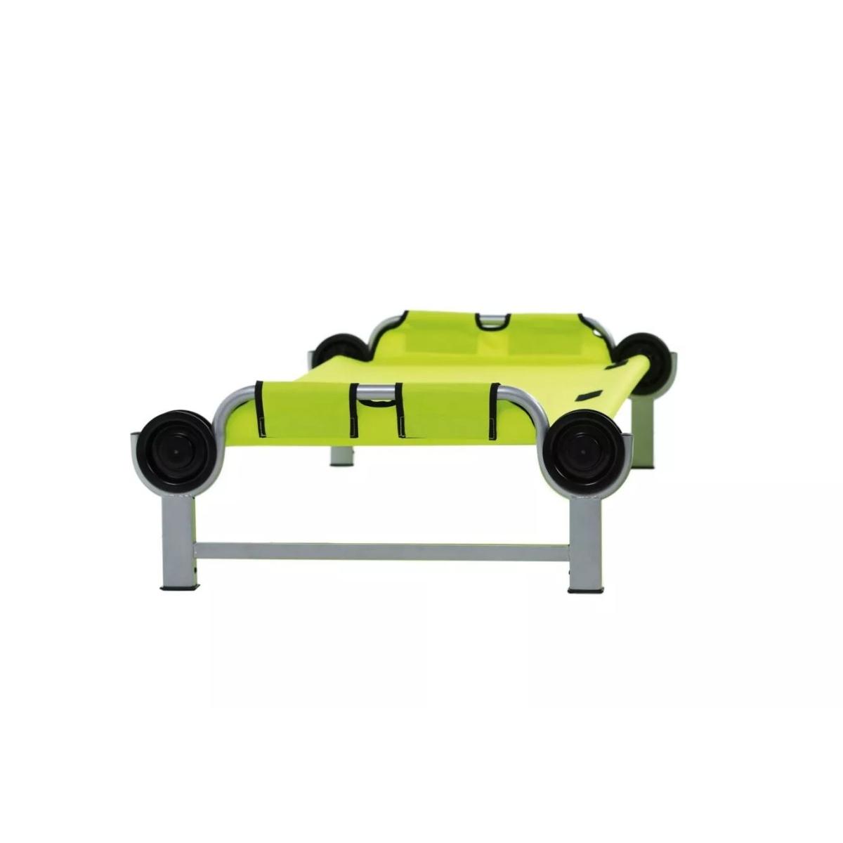 Kid-O-Bed letto singolo telaio dritto senza organizer - Verde