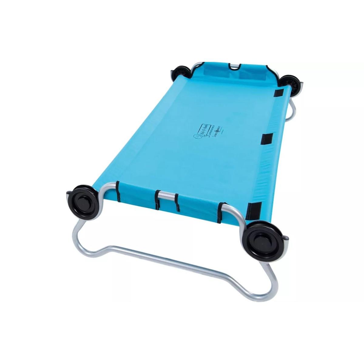 Kid-O-Bed letto singolo telaio rotondo senza organizer - Blu