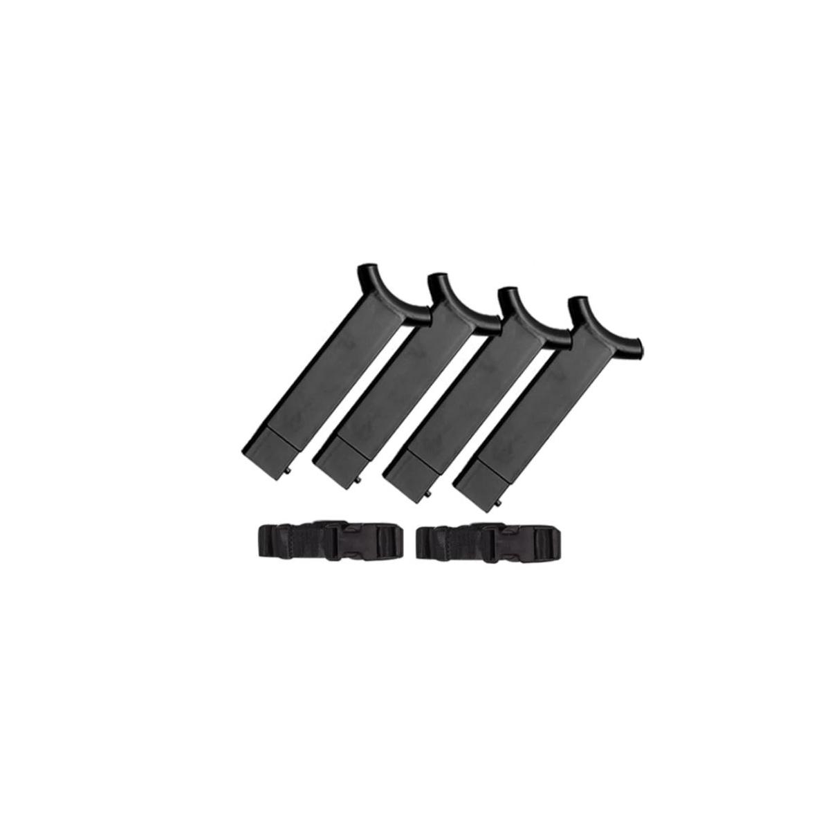 Bunk-Kit Disc-O-Bed, set di 4 pezzi aggiuntivi + 2 cinghie di sicurezza (per l'estensione del letto a castello)