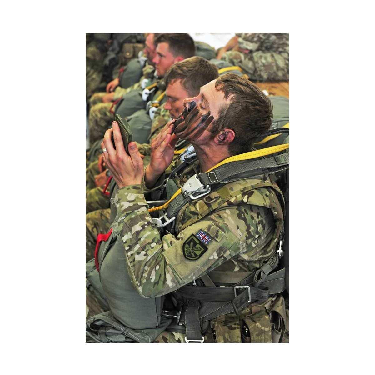 Creme Mascheramento Chameleon Camo Compact (Woodland)