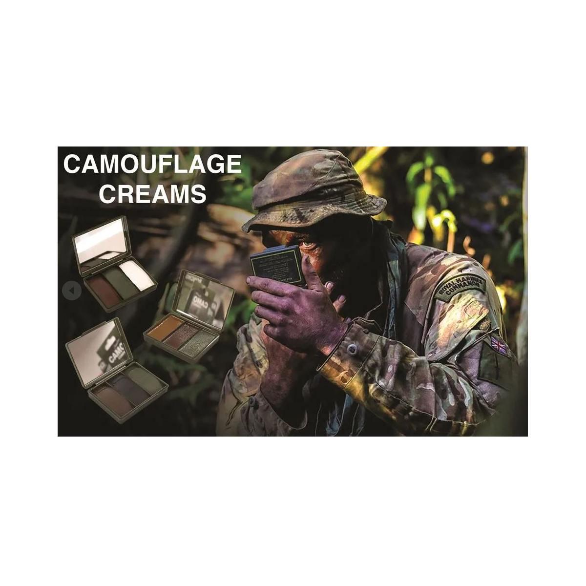 Creme Mascheramento Chameleon Camo Compact (Woodland)