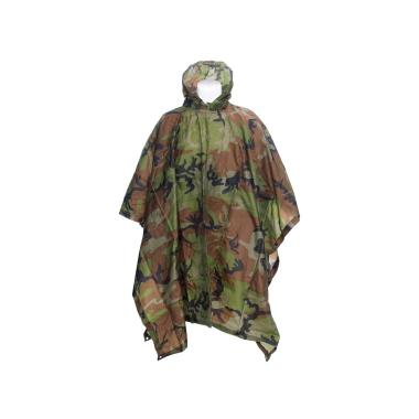 Poncho Rip-Stop Woodland
