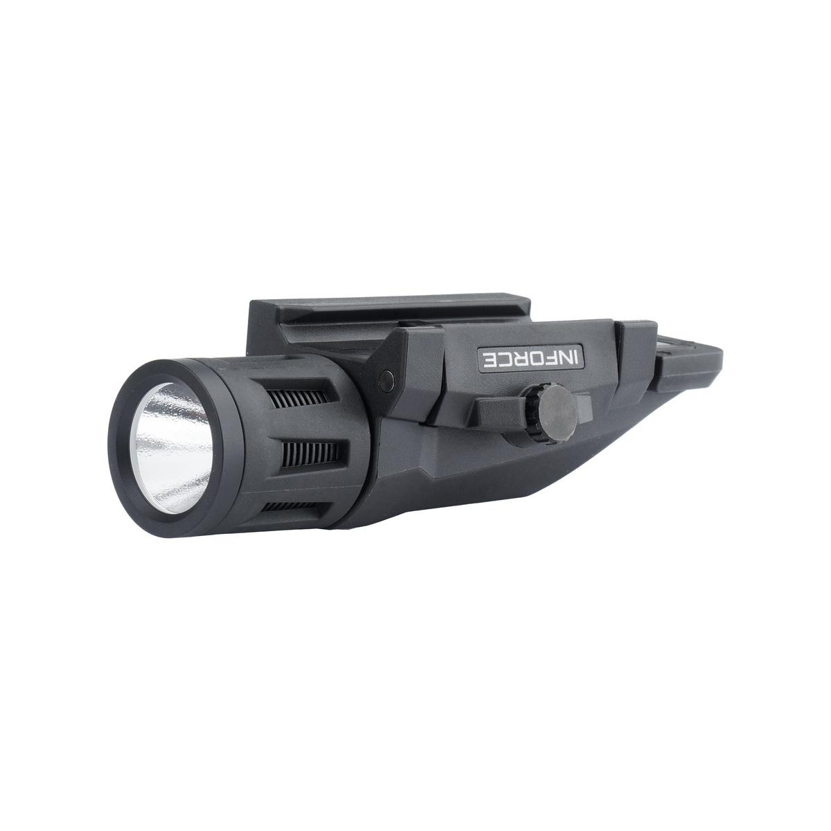 WML White/IR Rifle Flashlight - 400 lm - Black