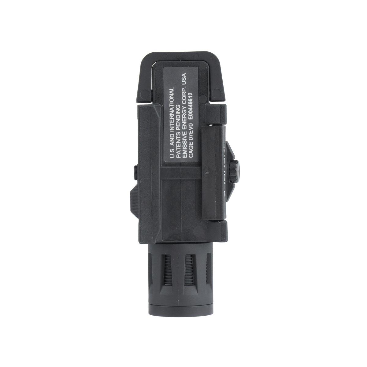 WML White/IR Rifle Flashlight - 400 lm - Black