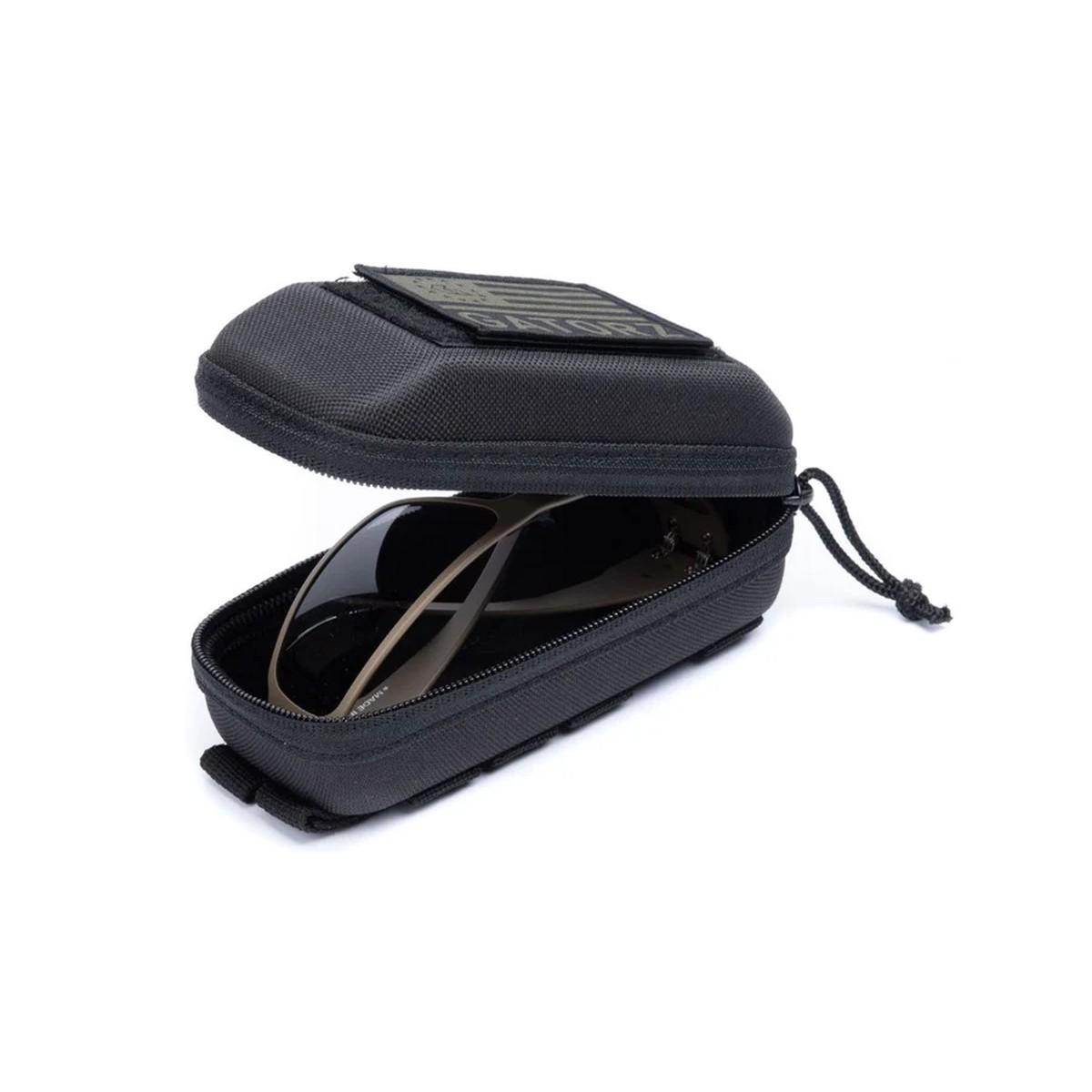 Custodia per occhiali da sole molle con patch