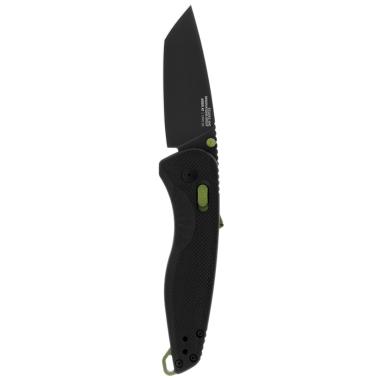 Aegis AT Tanto Folding Knife - Black + Moss