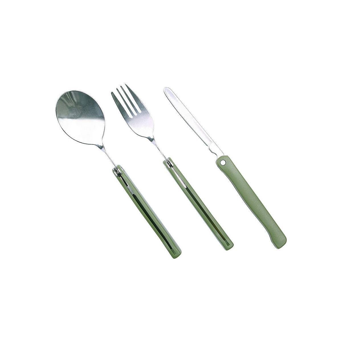 Set posate pieghevoli 3 pezzi