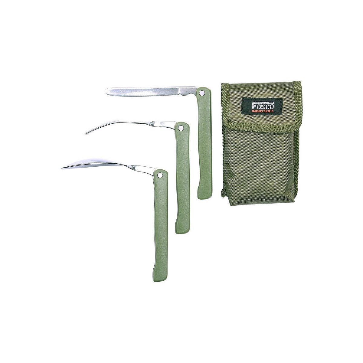 Set posate pieghevoli 3 pezzi