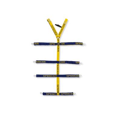 Pin straps - cinture immobilizz. spinale adulto