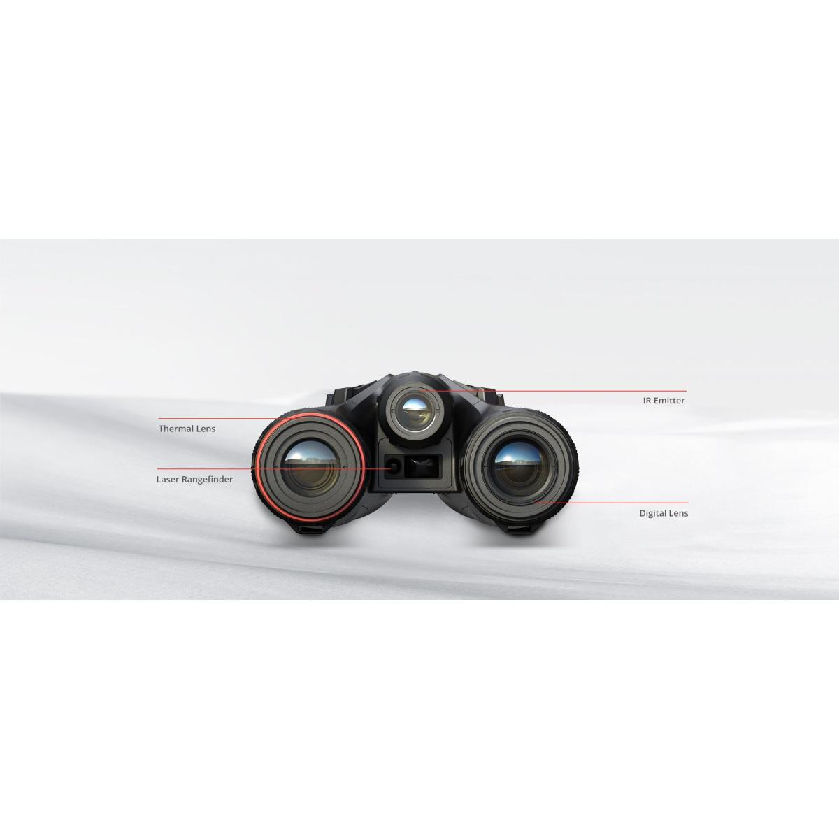 HABROK BINOCOLO TERMICO Lente 35mm TORCIA IR 850