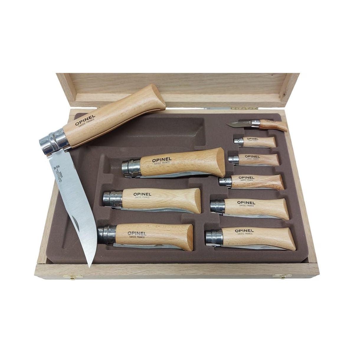 Cassetta in legno 10 coltelli