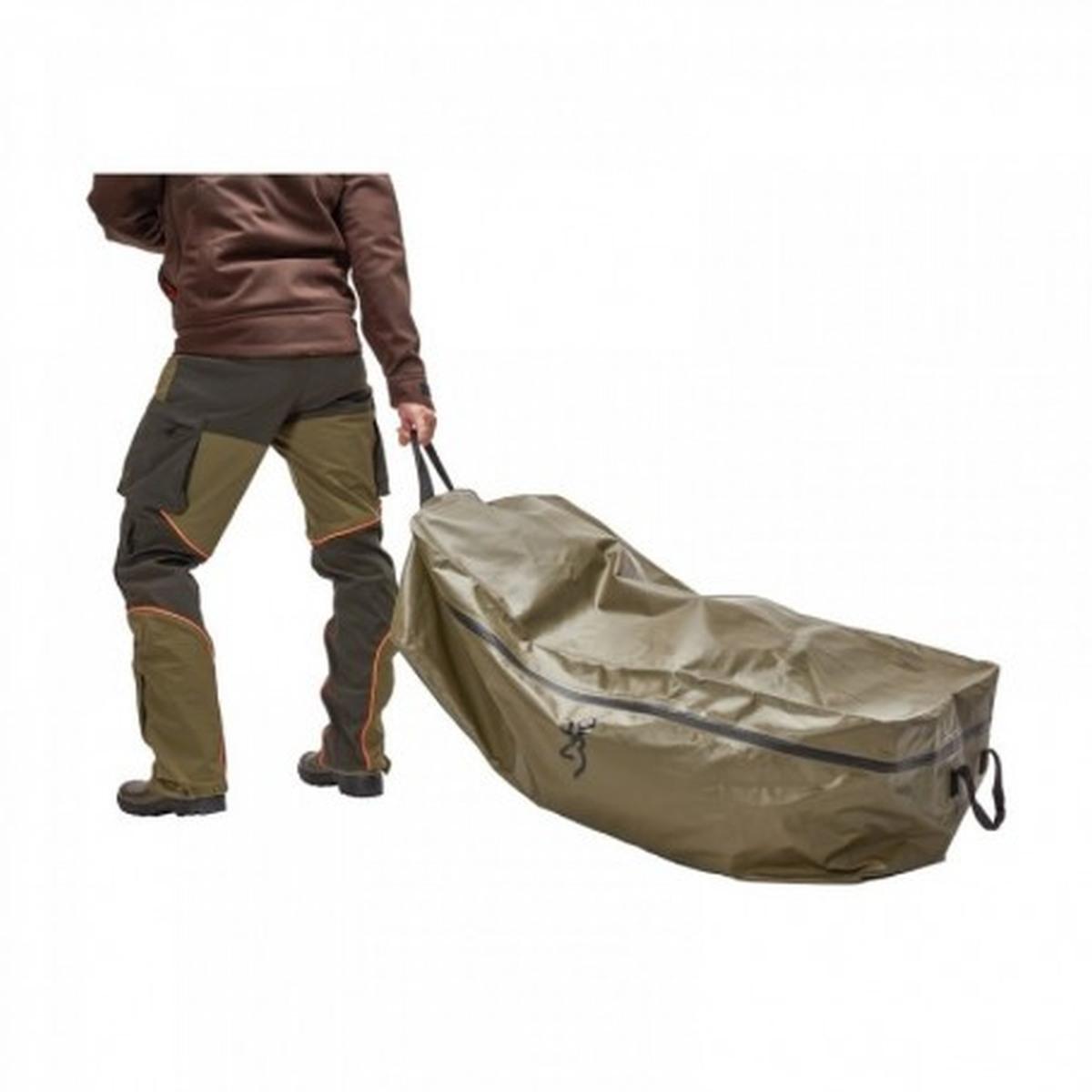 Borsa da caccia impermeabile verde 250l