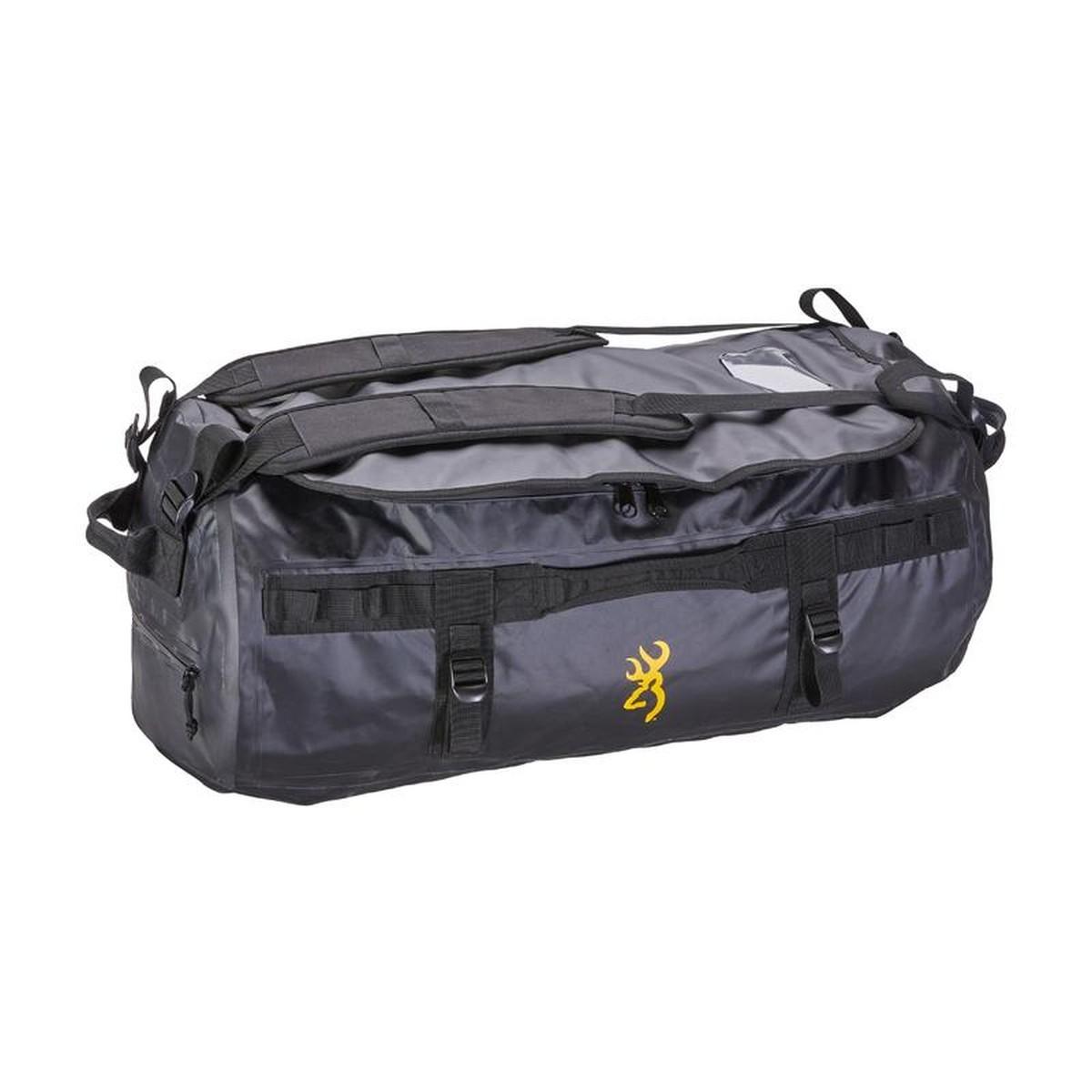 Zaino borsa da viaggio nero 80l