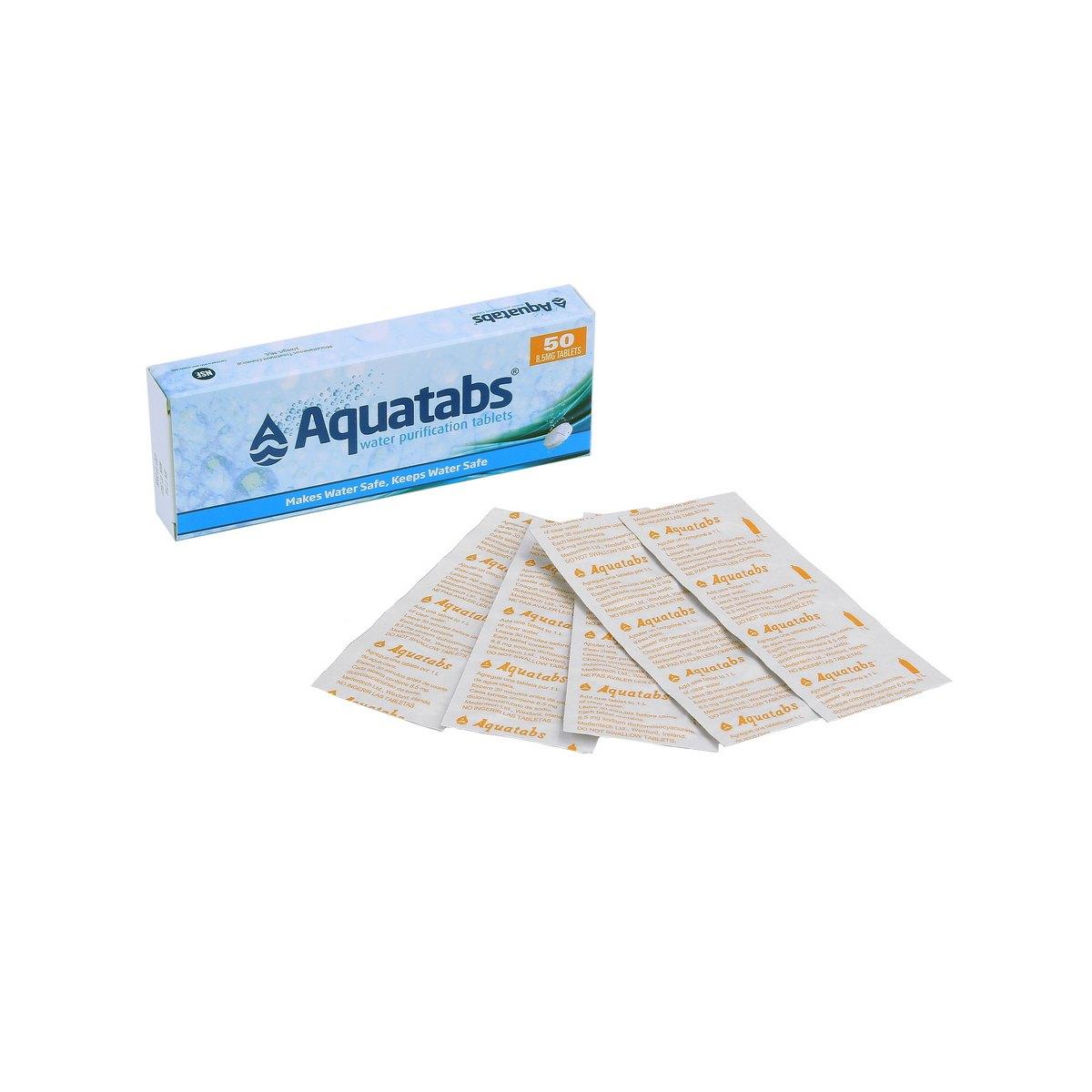 Compresse per la purificazione dell'acqua - 50 pcs da 8,5 mg