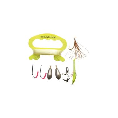 Kit pesca e zattera di salvataggio